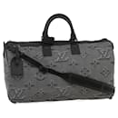 LOUIS VUITTON KeepallBandouliere 50 BostonBag Reversible 2054 M44939 Auth 29550S - Louis Vuitton