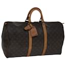 LOUIS VUITTON Monogram Keepall 50 Boston Bag M41426 LV Auth yk16778 - Louis Vuitton