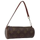 LOUIS VUITTON Monogram Papillon Pouch LV Auth 118118 - Louis Vuitton