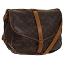 LOUIS VUITTON Monogram Saumur 35 Shoulder Bag M42254 LV Auth 117947 - Louis Vuitton