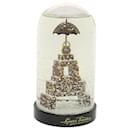 LOUIS VUITTON Trunk Tower Eiffel Tower Snow Globe Clear N99229 LV Auth yk7020S - Louis Vuitton