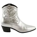 Leather boots - Saint Laurent