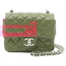 Chanel Grained Calfskin Mini Matelasse Shoulder Bag A35200