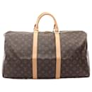 Louis Vuitton Monogram Keepall 50 Boston Bag M41426