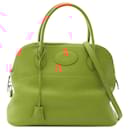 Hermes Taurillon Clemence Bolide 31 Handbag Stamp U (2010) - Hermès