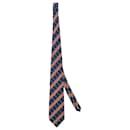 Christian Dior Monsieur Printed Neck Tie in Multicolor Silk