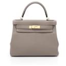Hermes Togo Kelly 28 Handbag CBY074MY Stamp C (2018) - Hermès
