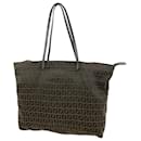 Fendi Black Pink Zucchino Tote Bag