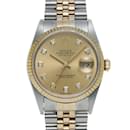 Rolex Datejust 10P Diamond 16233G T Series Men's Watch