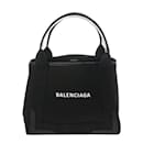 Balenciaga Navy Cabas S Black Handbag