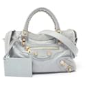 Balenciaga Giant Mini City Leather Handbag