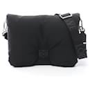 Loewe Goya Puffer Nylon Leather Shoulder Bag