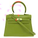 Hermes Mini Kelly Veau Gulliver Handbag - Hermès