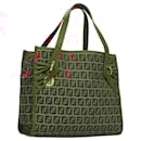 Sac à main en toile Zucchino FENDI marron or Auth sw308 - Fendi
