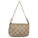 LOUIS VUITTON Damier Azur Mini Pochette Accessoires Pouch N63005 Auth 117763 - Louis Vuitton