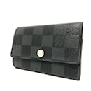 Louis Vuitton N62662 Damier Graphite Key Case