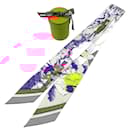 Hermès Twilly WOW 063463S Écharpe en soie multicolore