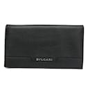 Bvlgari URBAN 33402 Men's Leather Long Wallet - Bulgari