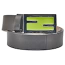 Cinto de couro masculino Fendi