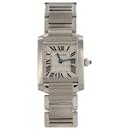 Cartier Tank Francaise SM W51008Q3 Stainless Steel Wristwatch