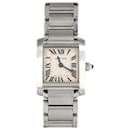Cartier Tank Francaise SM W51008Q3 Stainless Steel Wristwatch