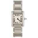 Cartier Tank Francaise SM D W4TA0008 Stainless Steel Wristwatch