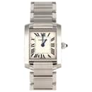 Cartier Tank Francaise SM W51008Q3 Stainless Steel Wristwatch