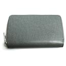 Louis Vuitton Taiga Gray Coin Purse