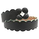 Fendi Flower Motif Leather Belt