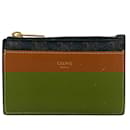 Celine Brown Leather Coin Purse - Céline