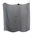 FENDI Zucca Grey Silk Scarf - Fendi