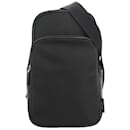 BALLY Body Bag in Black Nylon and Leather - Bally
