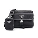 Prada Black Nylon Shoulder Bag