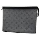Louis Vuitton Monogram Eclipse Reverse Clutch Bag