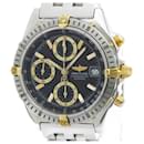 Breitling Chronomat 18K Gold Steel Automatic Watch