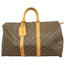 Louis Vuitton Brown Boston Bag