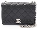 Chanel Leather Matelasse Single Flap Shoulder Bag 25365095
