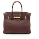 Hermes Taurillon Clemence Birkin 30 Handbag Y Stamp (2020) - Hermès