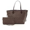 Louis Vuitton Damier Ebene Neverfull MM Tote Bag N41358
