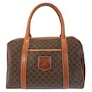 Celine Macadam PVC/Leather Mini Boston Bag Handbag M12 - Céline