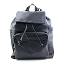 BALLY Black Leather Backpack for Men - Bally
