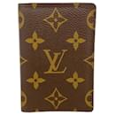 Louis Vuitton Brown Business Card Holder