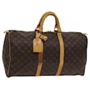 LOUIS VUITTON Monogram Keepall 50 Boston Bag M41426 LV Auth KD300 - Louis Vuitton
