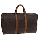 LOUIS VUITTON Monogram Keepall Bandouliere 50 Boston Bag M41416 LV Auth KD297 - Louis Vuitton