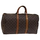 LOUIS VUITTON Monogram Keepall 50 Boston Bag M41426 LV Auth bs24201 - Louis Vuitton