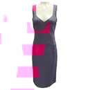 Michael Kors Fuchsia Zinnia Sweetheart Neckline Sheath Dress
