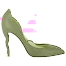 Christian Louboutin Dalida 120 Pumps in Pink Leather