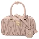 Miu Miu Matelasse Leather Handbag 5BP088AN88F0236