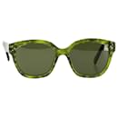 Celine Oversized Triomphe Monogram Sunglasses In Brown Acetate - Céline