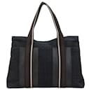 Hermes Canvas Leather Troca Horizontal MM Tote Bag - Hermès